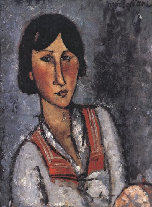 Amedeo Modigliani Portrait of a Woman (mk39) Sweden oil painting art